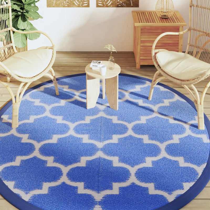 ギャラリービューアに画像をロードする, Vidaxl buitentapijt arakil ø 200 cm polypropeen blauw