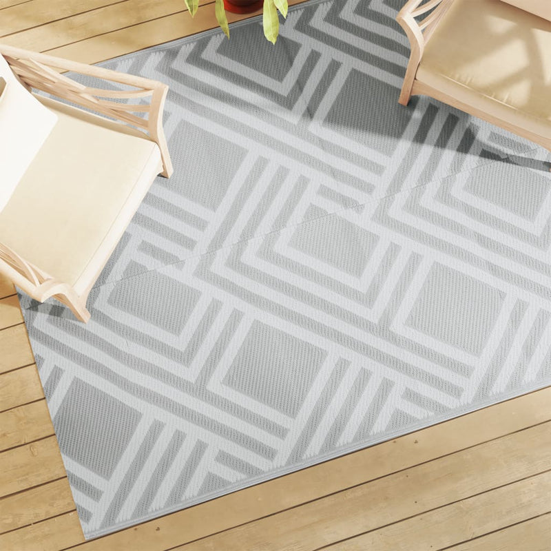 Load image into Gallery viewer, Vidaxl buitenkleed arakil 160x230 cm pp grijs