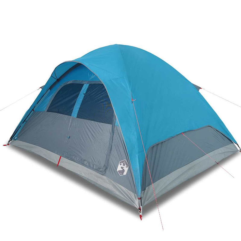 Load image into Gallery viewer, Vidaxl koepeltent 6-persoons waterdicht blauw