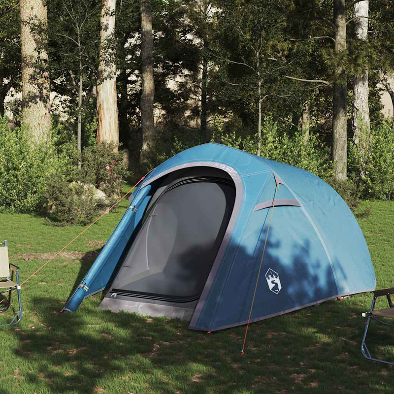 Load image into Gallery viewer, Vidaxl tunneltent 3-persoons waterdicht blauw