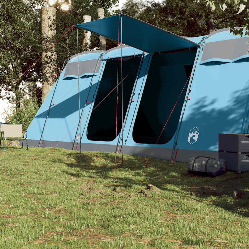 Load image into Gallery viewer, Vidaxl tunneltent 10-persoons waterdicht blauw