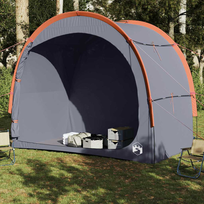 Cargue la imagen en el visor de la galería, Vidaxl opbergtent waterdicht grijs en oranje