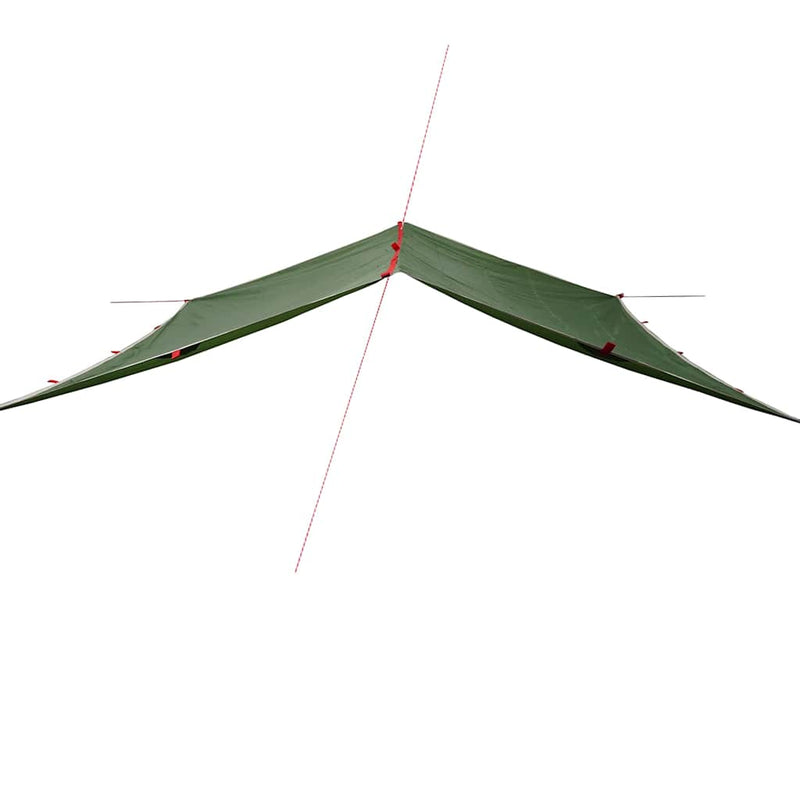 Load image into Gallery viewer, Vidaxl kampeerluifel waterdicht 360x294 cm groen