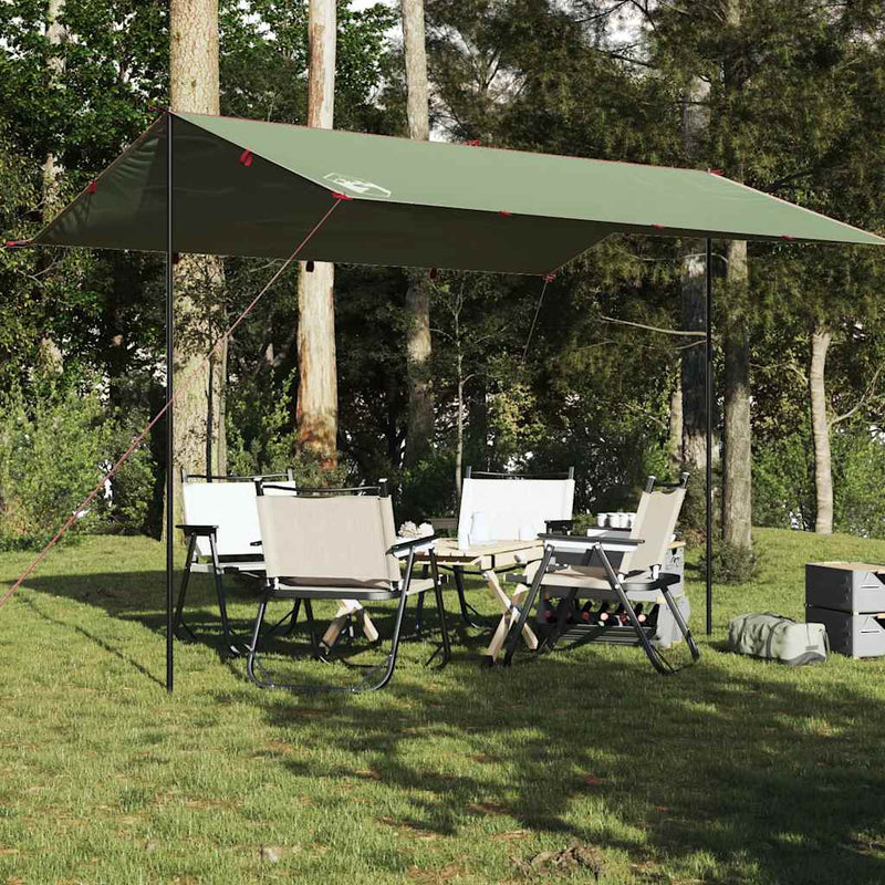 Load image into Gallery viewer, Vidaxl kampeerluifel waterdicht 400x294 cm groen