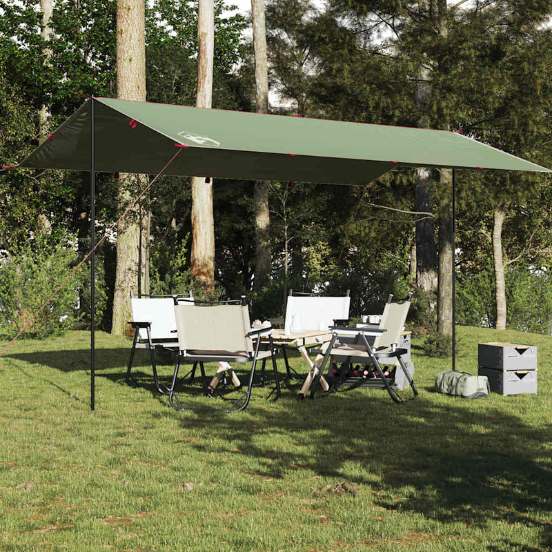 Load image into Gallery viewer, Vidaxl kampeerluifel waterdicht 500x294 cm groen