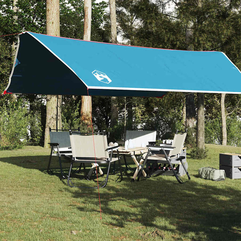 Load image into Gallery viewer, Vidaxl kampeerluifel waterdicht 500x294 cm blauw
