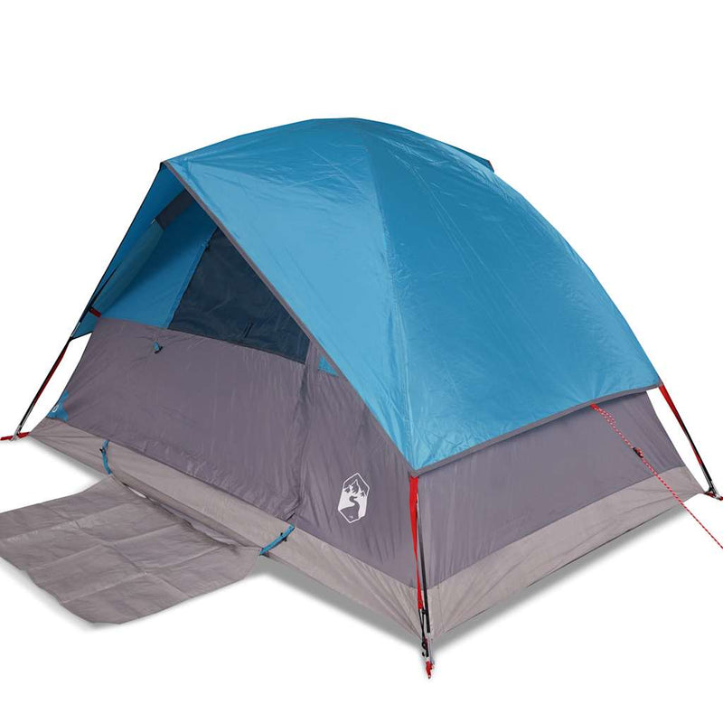 Load image into Gallery viewer, Vidaxl koepeltent 2-persoons waterdicht blauw