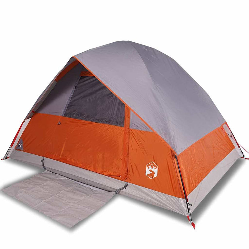 Load image into Gallery viewer, Vidaxl koepeltent 4-persoons waterdicht oranje
