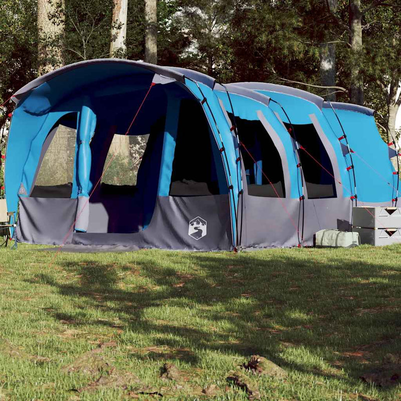 Load image into Gallery viewer, Vidaxl tunneltent voor gezin 8-persoons waterdicht blauw