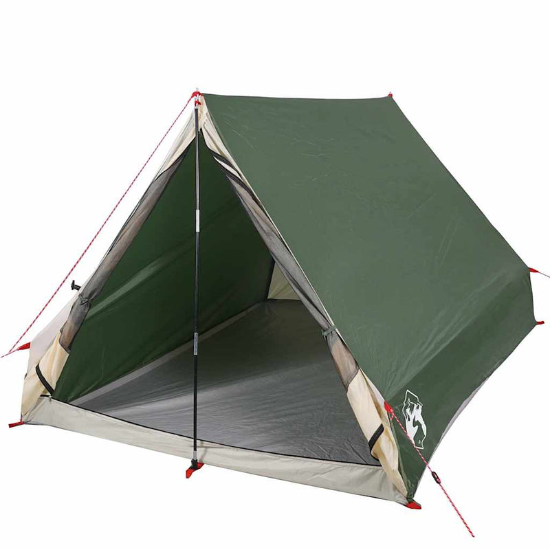 Laden Sie das Bild in Galerie -Viewer, Vidaxl tent a-frame 2-persoons waterdicht groen