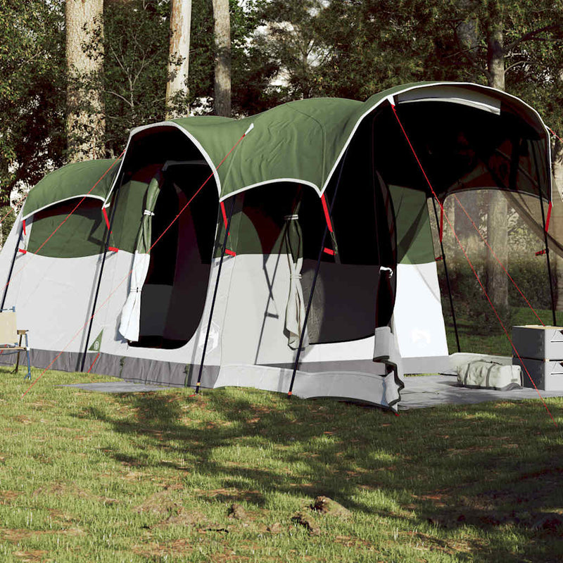 Load image into Gallery viewer, Vidaxl tunneltent 8-persoons waterdicht groen