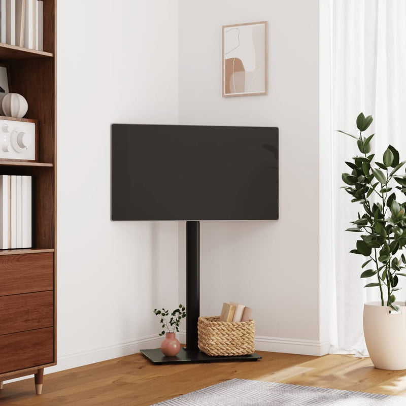 Load image into Gallery viewer, Vidaxl tv-standaard hoekmodel 1-laags voor 32-65 inch zwart
