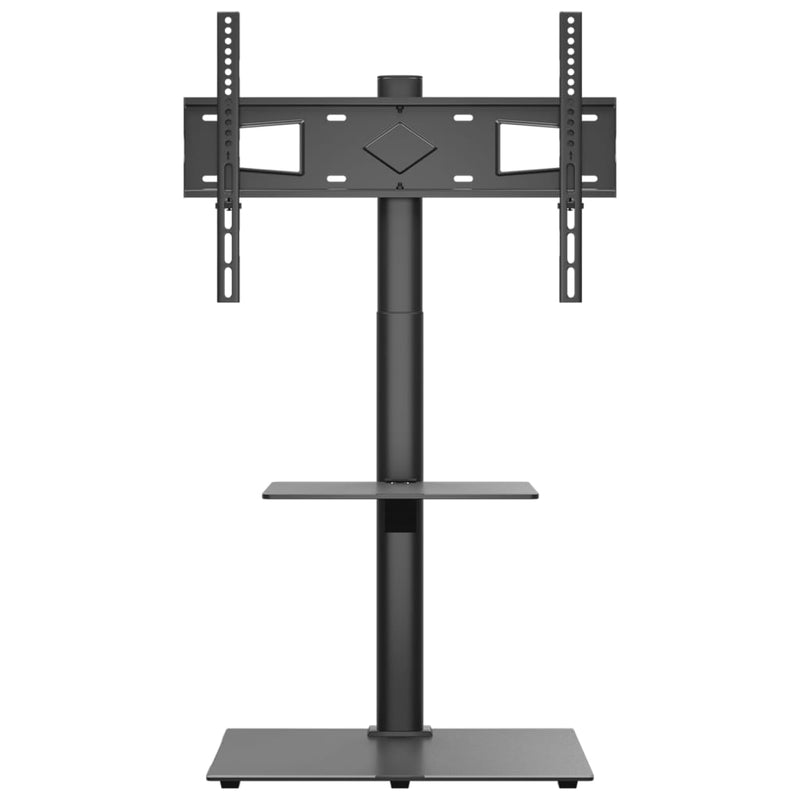 Load image into Gallery viewer, Vidaxl tv-standaard hoekmodel 2-laags voor 32-65 inch zwart