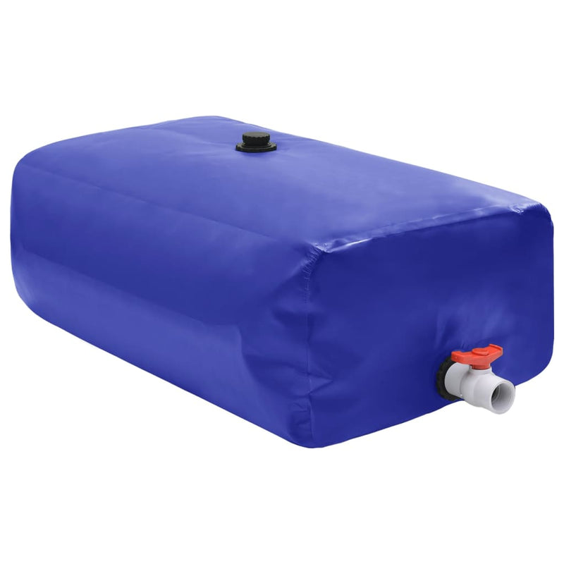 Load image into Gallery viewer, Vidaxl watertank met kraan opvouwbaar 360 l pvc