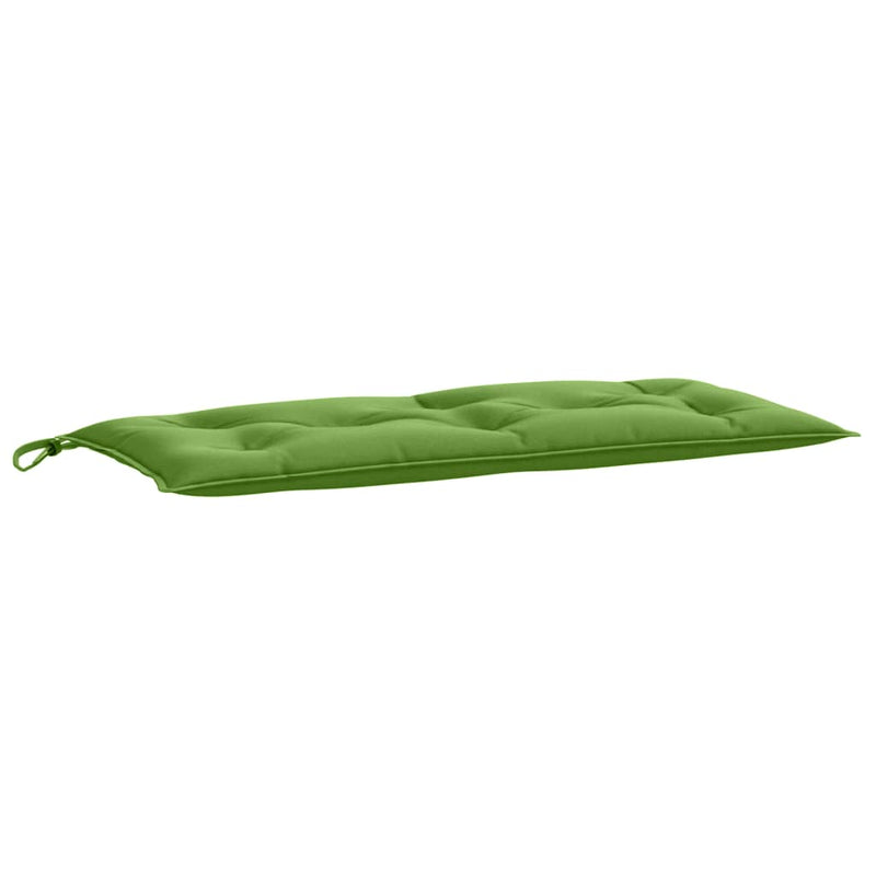 Afbeelding laden in galerijviewer, Vidaxl tuinbankkussen 100x50x7 cm stof gemêleerd groen