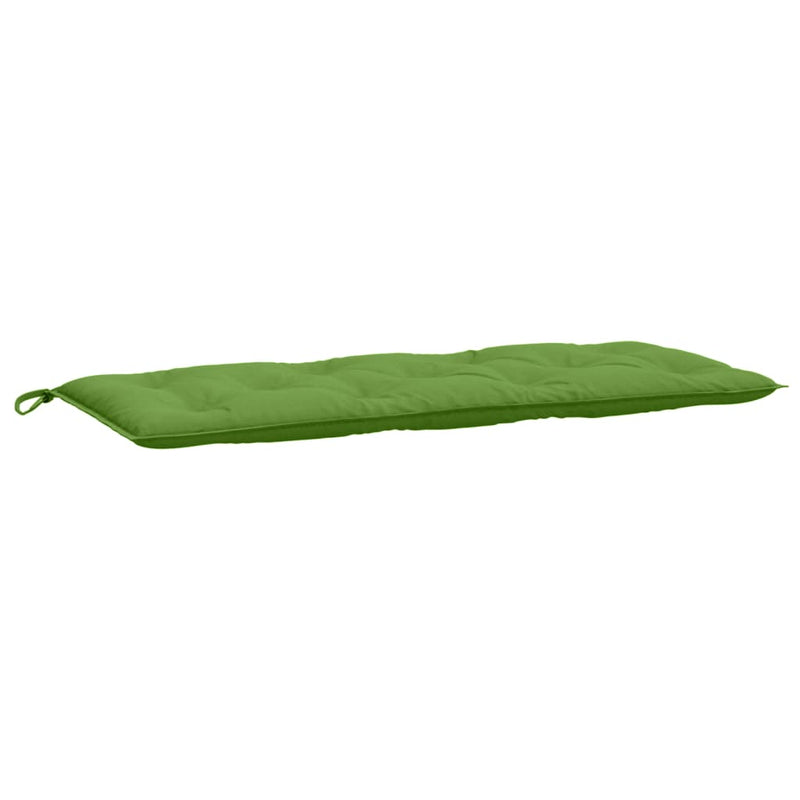 Load image into Gallery viewer, Vidaxl tuinbankkussen 120x50x7 cm stof gemêleerd groen
