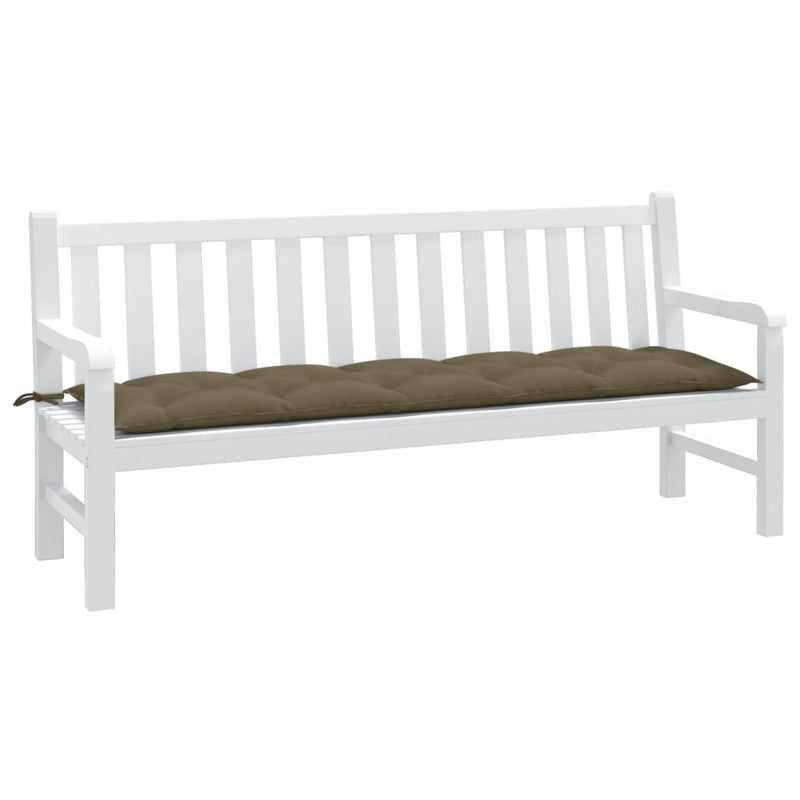 Load image into Gallery viewer, Vidaxl tuinbankkussen 180x50x7 cm stof gemêleerd taupe