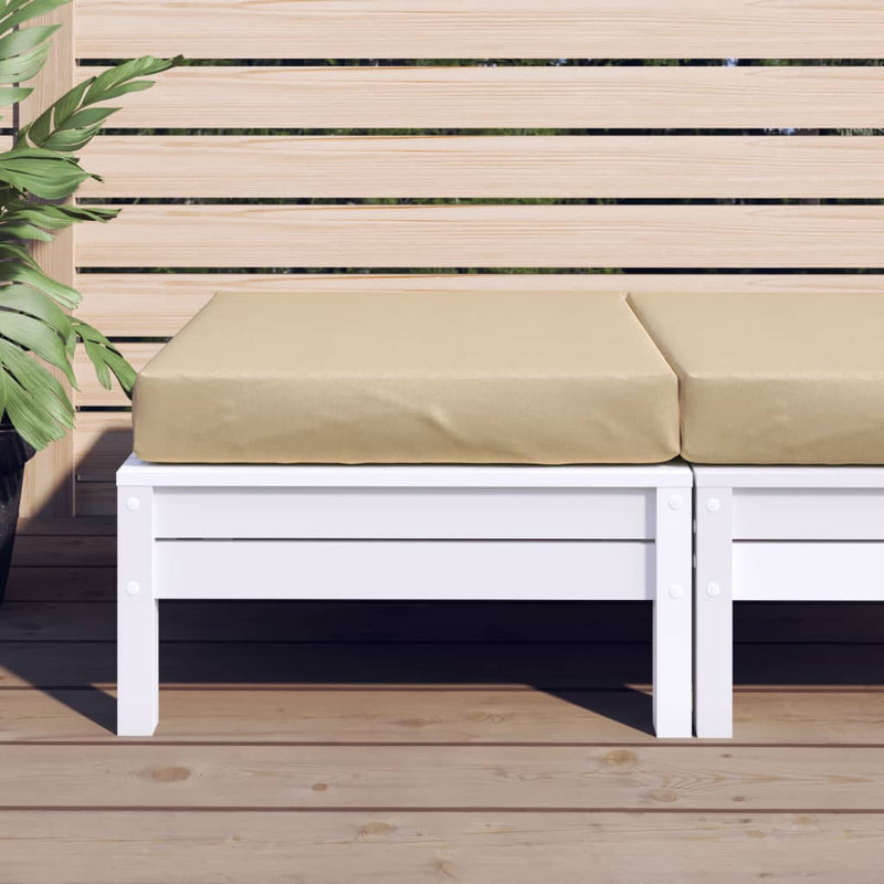 Load image into Gallery viewer, Vidaxl palletkussen 60x60x10 cm stof gemêleerd beige