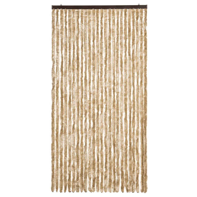 Load image into Gallery viewer, Vidaxl vliegengordijn 100x230 cm chenille beige