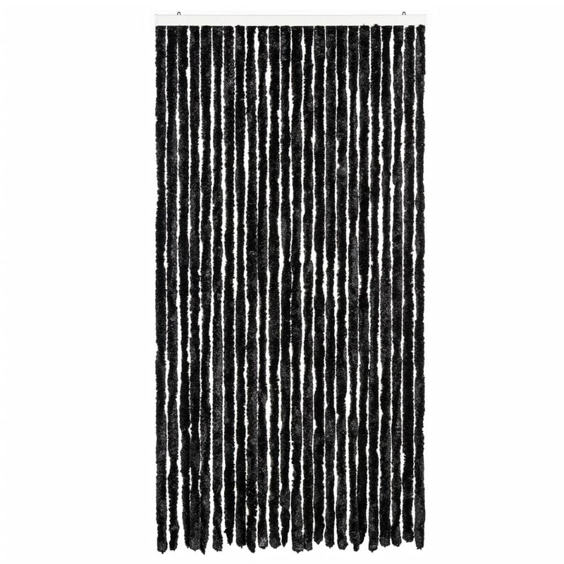 Load image into Gallery viewer, Vidaxl vliegengordijn 100x200 cm chenille antracietkleurig