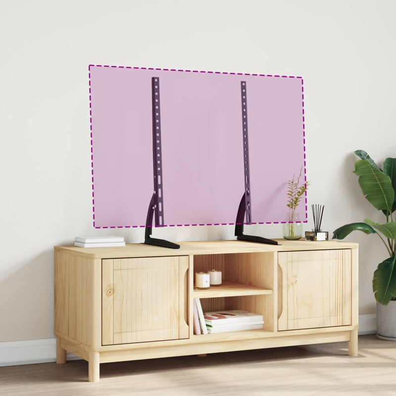 Load image into Gallery viewer, Vidaxl tv-standaards 2 st 37-75 inch scherm 45 kg max vesa 600x400 mm