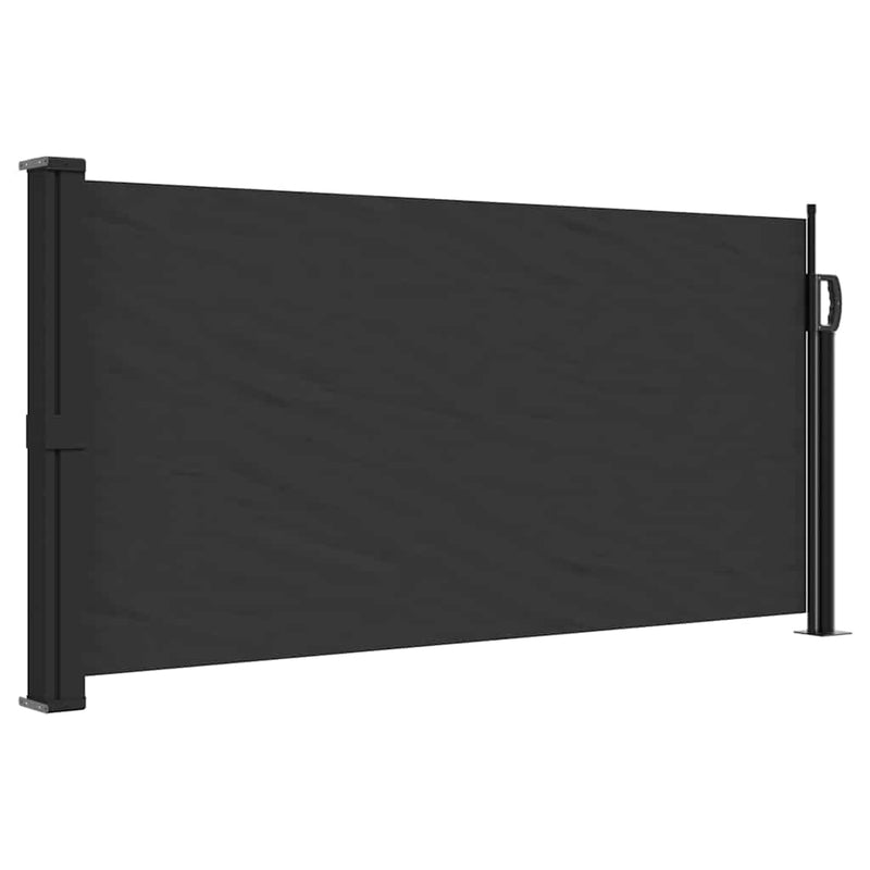 ギャラリービューアに画像をロードする, Vidaxl windscherm uittrekbaar 100x300 cm zwart