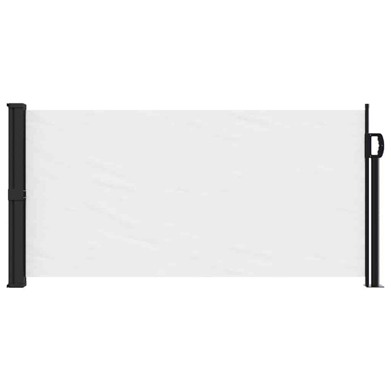 Chargez l'image dans la visionneuse de la galerie, Vidaxl windscherm uittrekbaar 100x300 cm wit