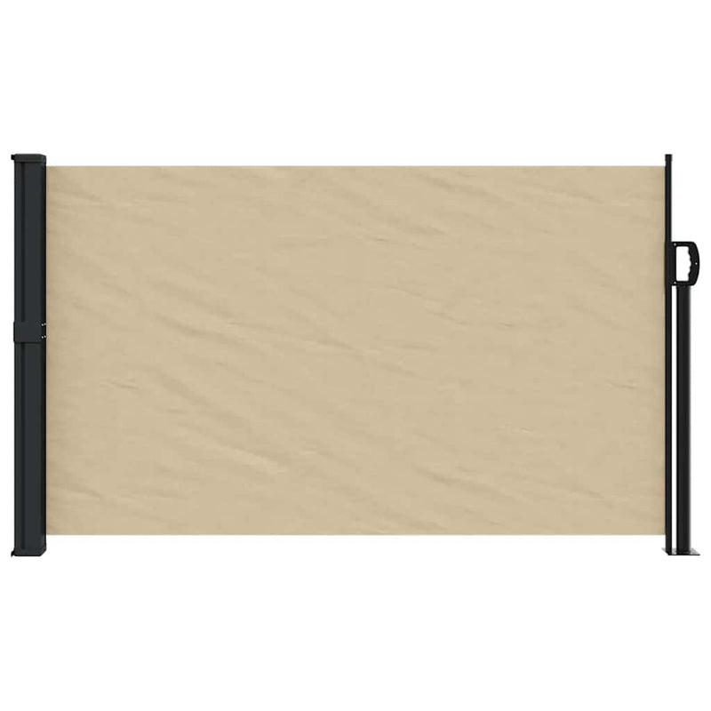 Chargez l'image dans la visionneuse de la galerie, Vidaxl windscherm uittrekbaar 117x300 cm beige