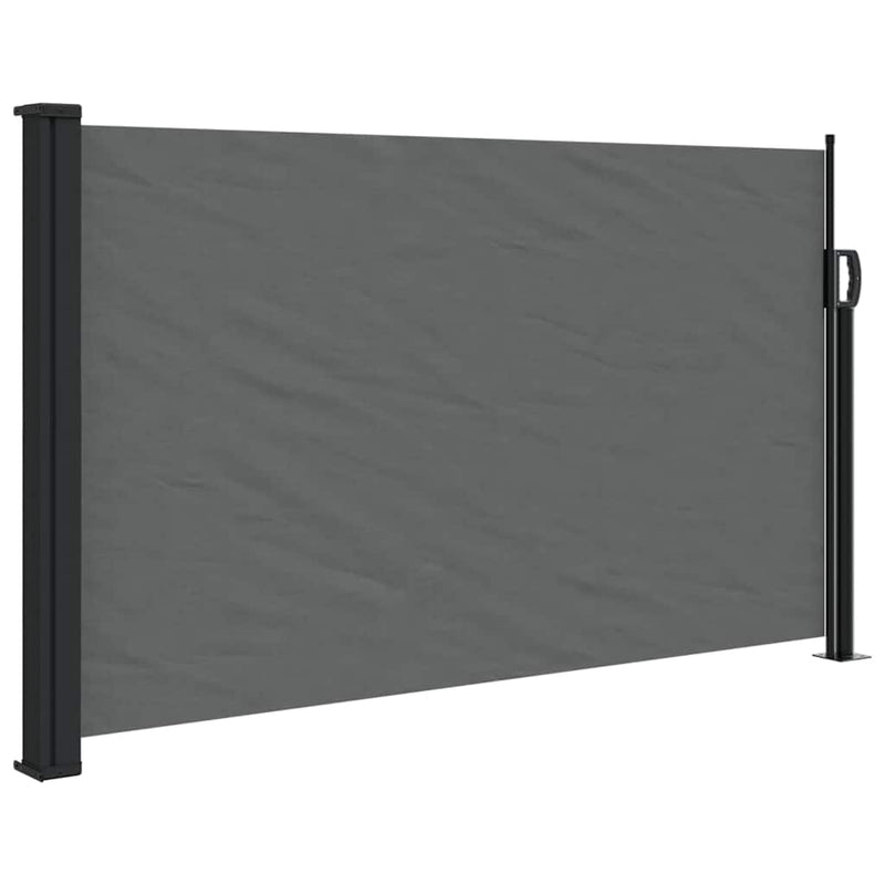 Afbeelding laden in galerijviewer, Vidaxl uitschuifbaar zijluifel antraciet 117x300 cm