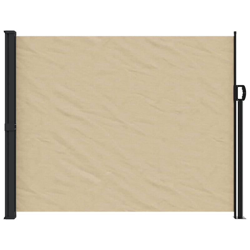 Laden Sie das Bild in Galerie -Viewer, Vidaxl windscherm intrekbaar 170x300 cm beige