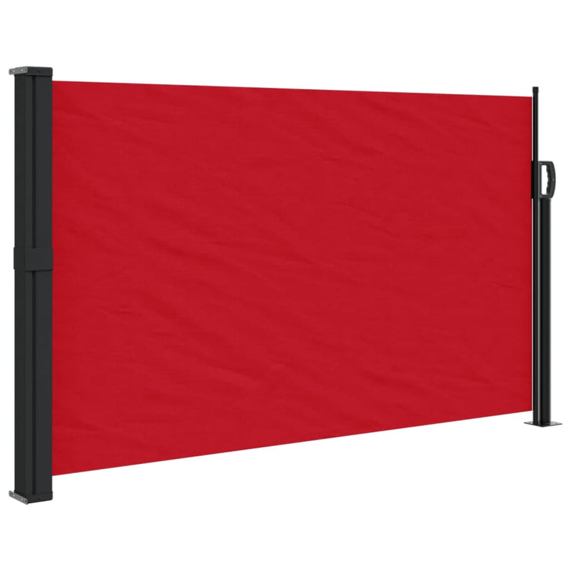 Load image into Gallery viewer, Vidaxl windscherm uittrekbaar 120x500 cm rood