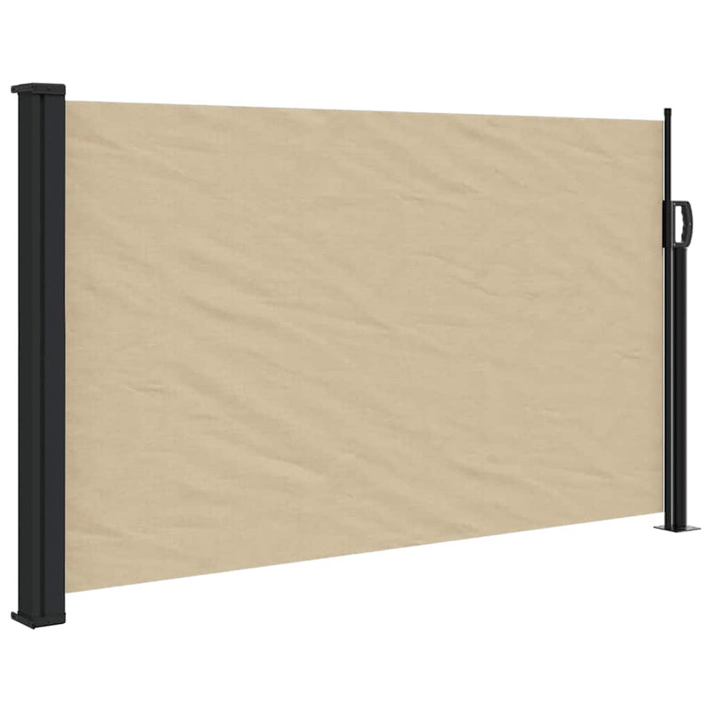 ギャラリービューアに画像をロードする, Vidaxl windscherm uittrekbaar 120x500 cm beige