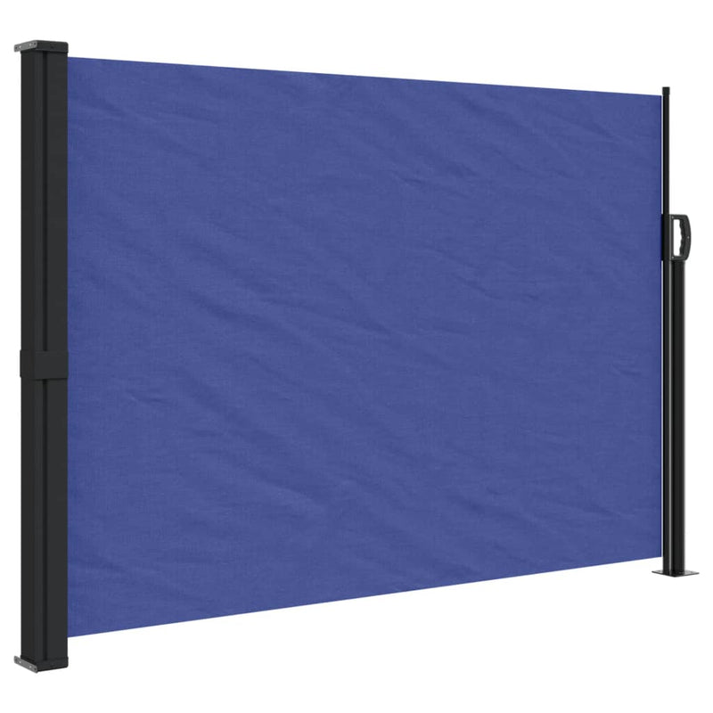 Load image into Gallery viewer, Vidaxl windscherm uittrekbaar 140x500 cm blauw