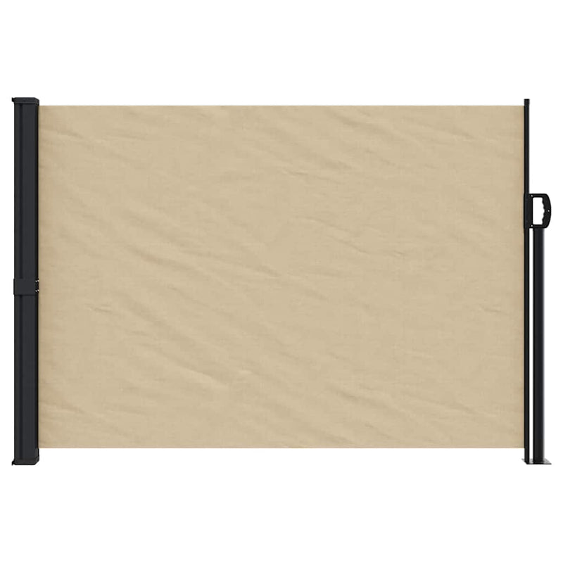 Load image into Gallery viewer, Vidaxl windscherm uittrekbaar 140x500 cm beige