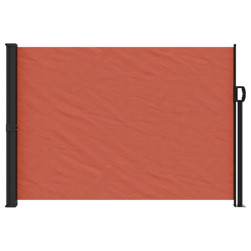 Load image into Gallery viewer, Vidaxl windscherm uittrekbaar 140x500 cm terracotta