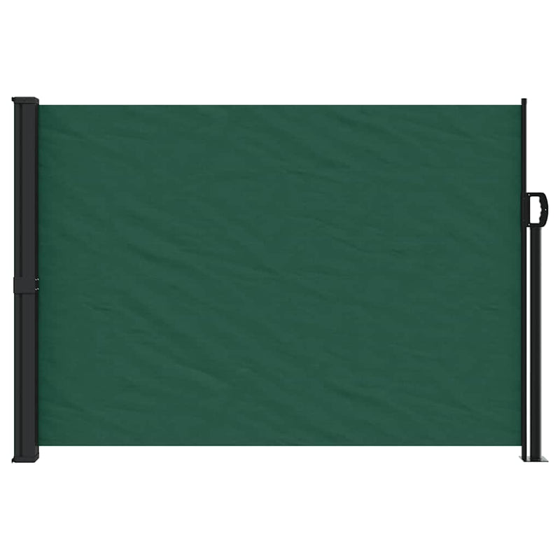 Cargue la imagen en el visor de la galería, Vidaxl windscherm uittrekbaar 140x500 cm donkergroen