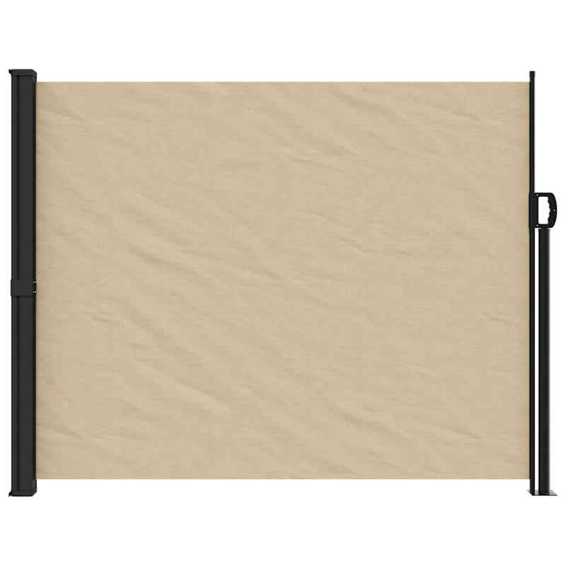 Laden Sie das Bild in Galerie -Viewer, Vidaxl windscherm uittrekbaar 160x500 cm beige