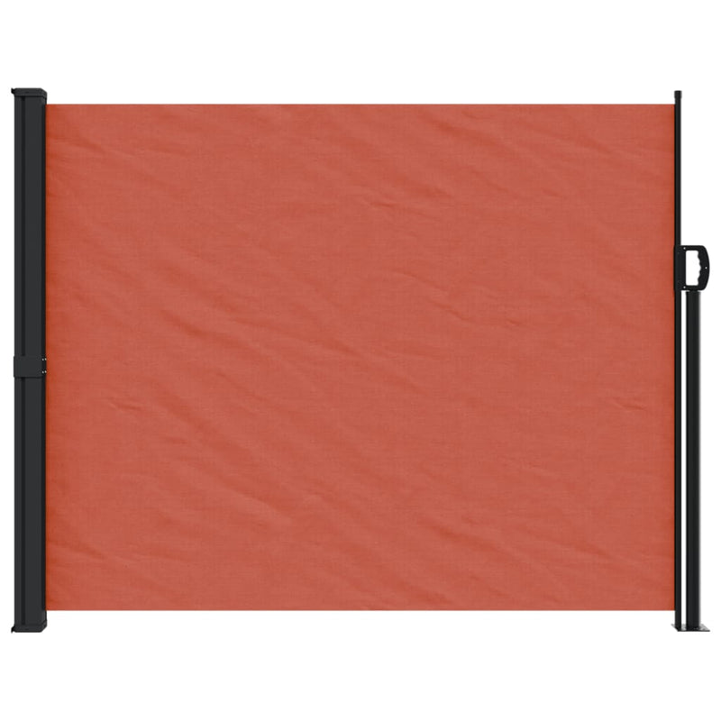 Load image into Gallery viewer, Vidaxl windscherm uittrekbaar 160x500 cm terracotta