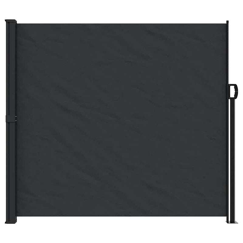 Cargue la imagen en el visor de la galería, Vidaxl windscherm uittrekbaar 180x500 cm zwart