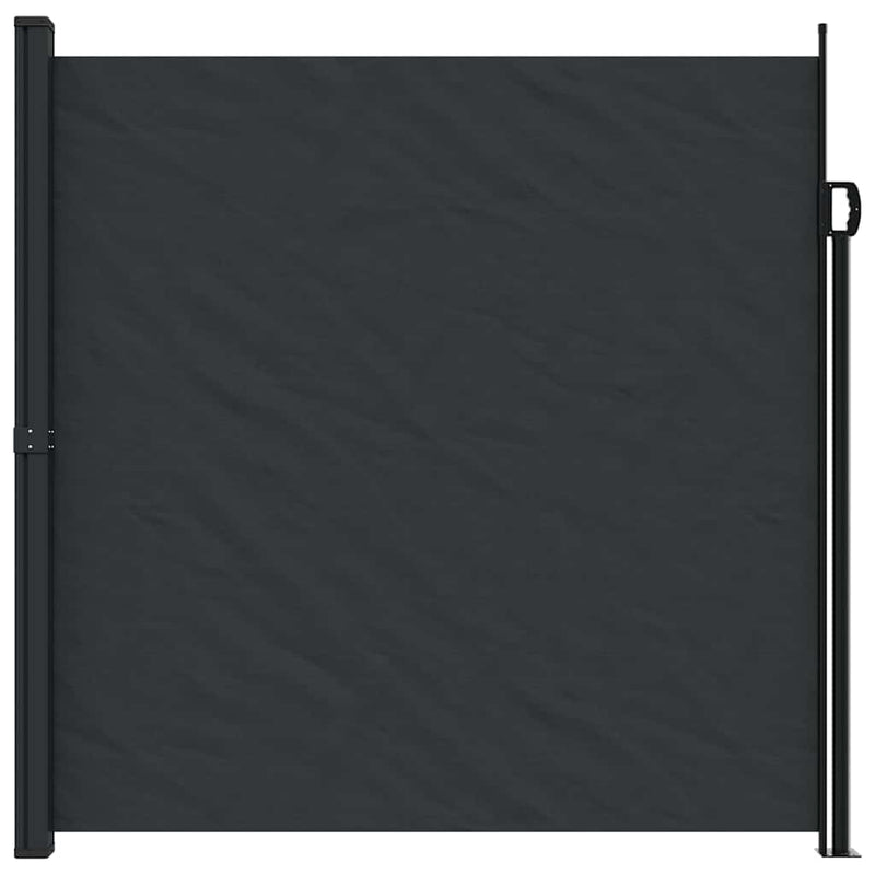 Chargez l'image dans la visionneuse de la galerie, Vidaxl windscherm uittrekbaar 200x500 cm zwart