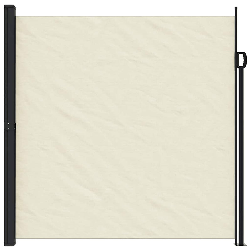 Cargue la imagen en el visor de la galería, Vidaxl windscherm uittrekbaar 200x500 cm crèmekleurig