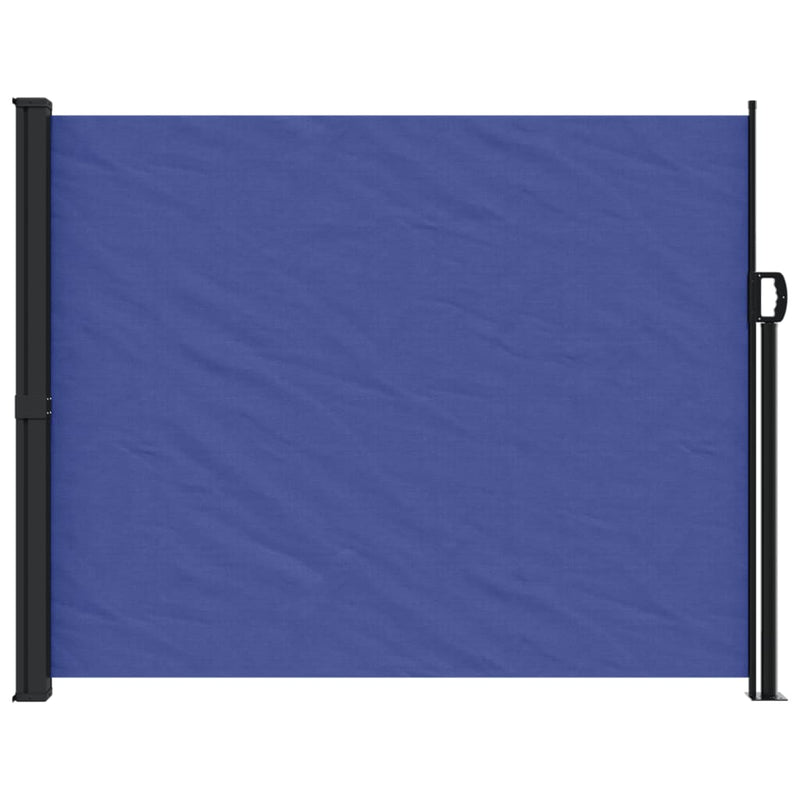 Load image into Gallery viewer, Vidaxl windscherm uittrekbaar 160x600 cm blauw