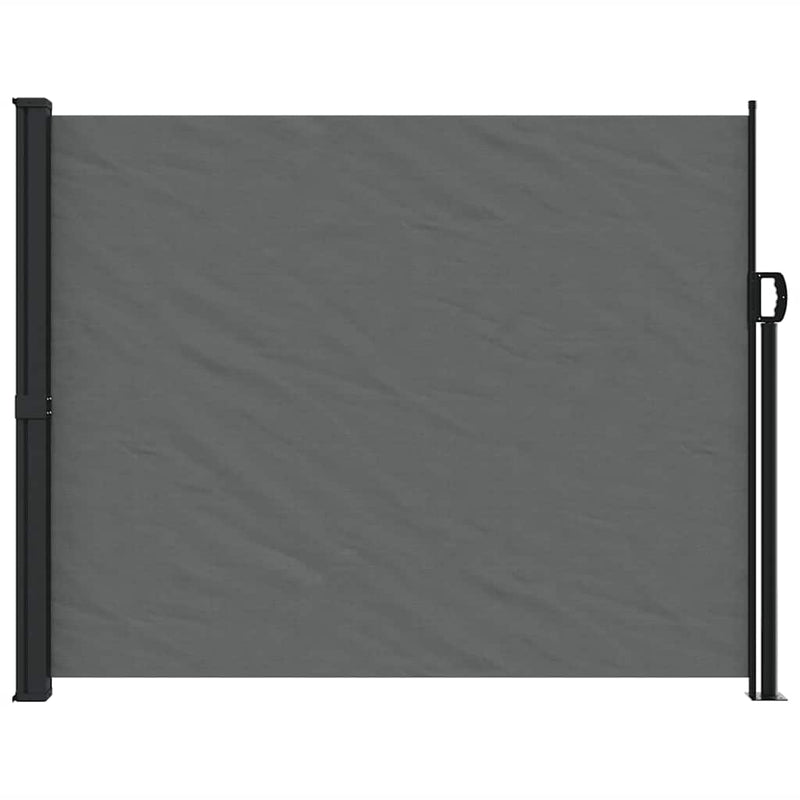 Laden Sie das Bild in Galerie -Viewer, Vidaxl windscherm uittrekbaar 160x600 cm antraciet