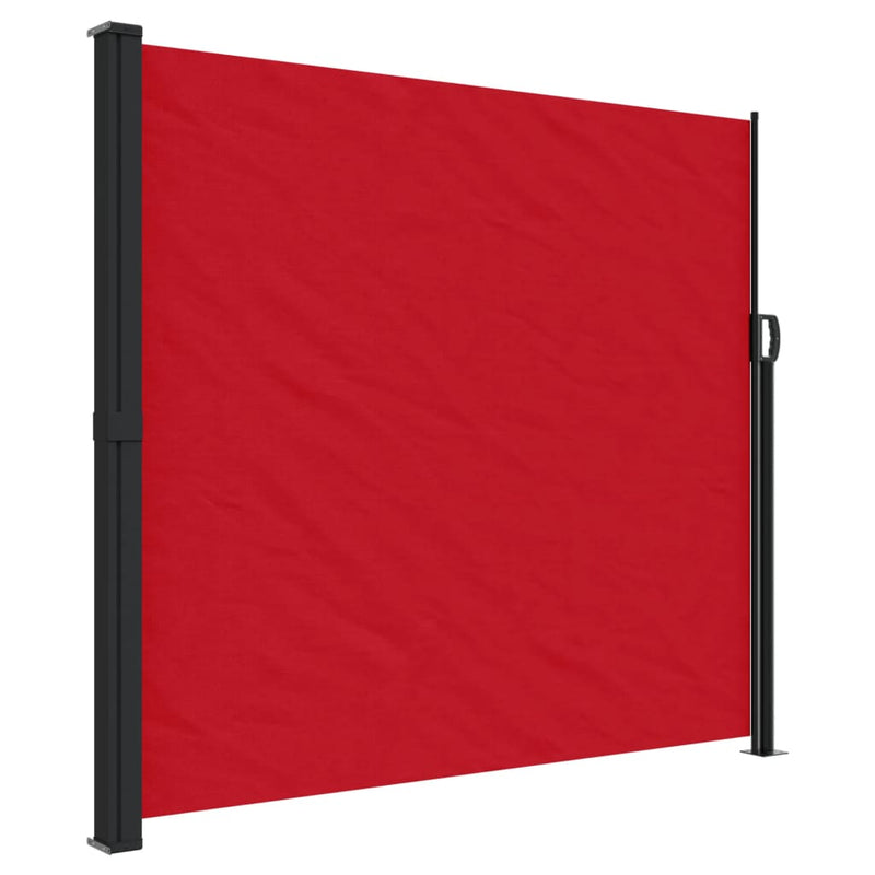Chargez l'image dans la visionneuse de la galerie, Vidaxl windscherm uittrekbaar 180x600 cm rood