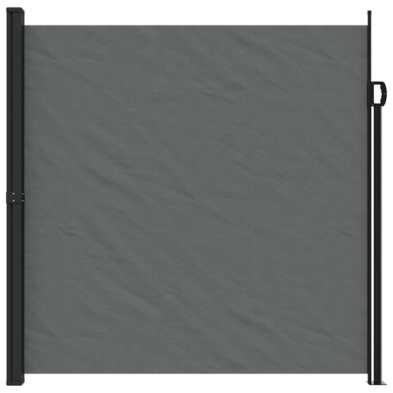 Cargue la imagen en el visor de la galería, Vidaxl windscherm uittrekbaar 200x600 cm antracietkleurig