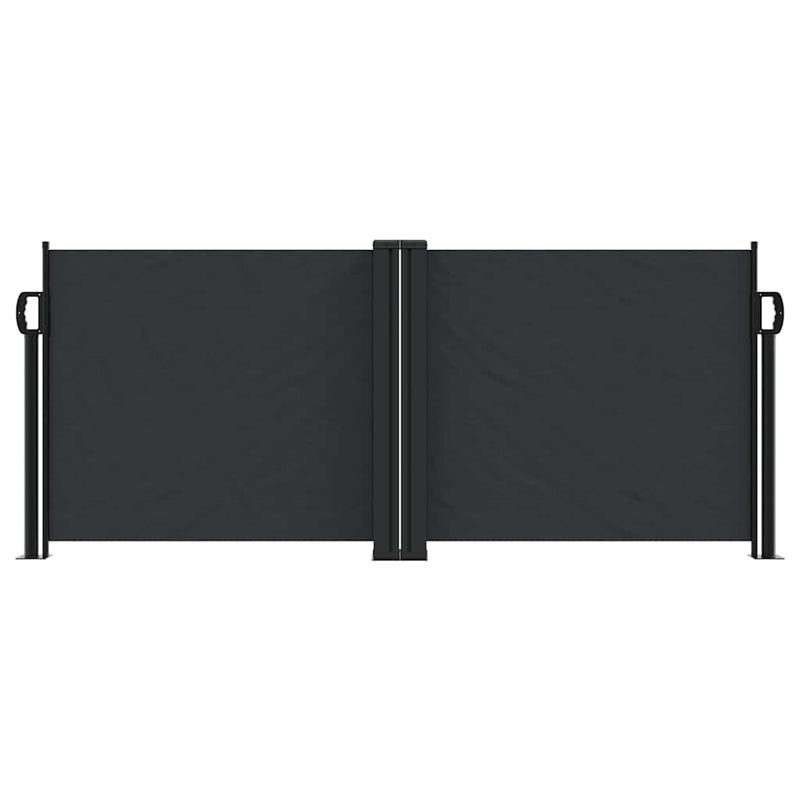 Chargez l'image dans la visionneuse de la galerie, Vidaxl windscherm uittrekbaar 100x600 cm zwart