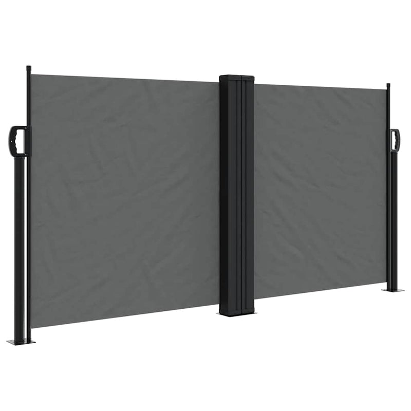 Load image into Gallery viewer, Vidaxl windscherm uittrekbaar 120x600 cm antraciet