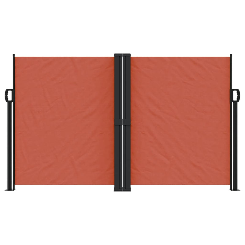 Load image into Gallery viewer, Vidaxl windscherm uittrekbaar 140x600 cm terracotta