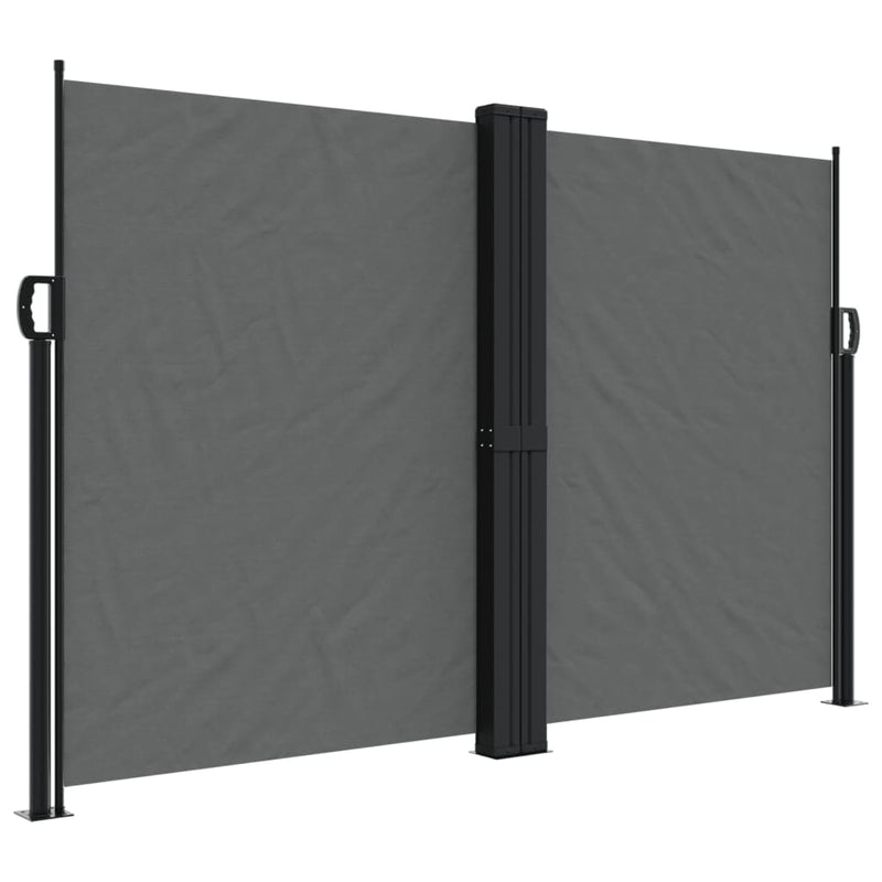 Load image into Gallery viewer, Vidaxl windscherm uittrekbaar 160x600 cm antraciet