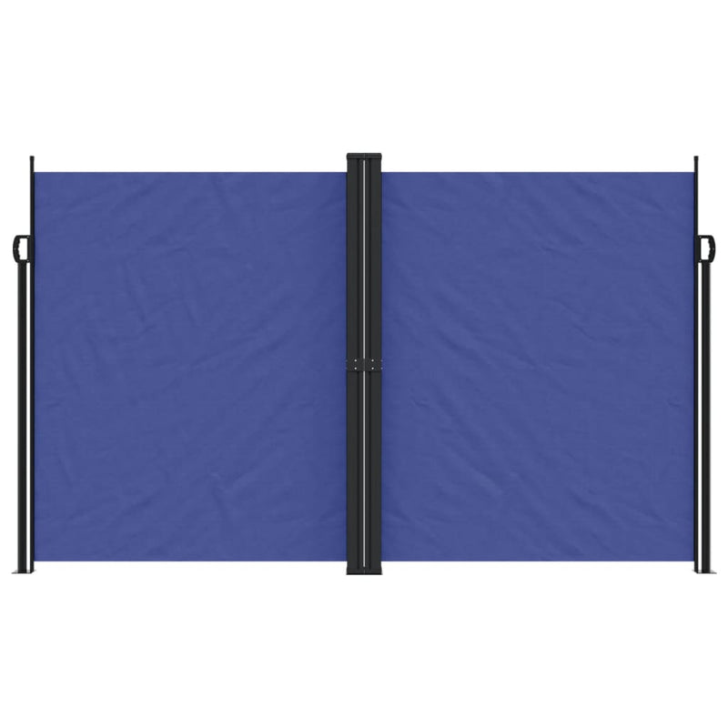 Load image into Gallery viewer, Vidaxl windscherm uittrekbaar 200x600 cm blauw